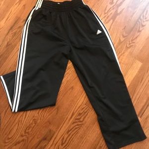 Men’s Adidas 3 stripe track pants